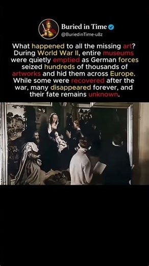 The German Forces Stole Artworks