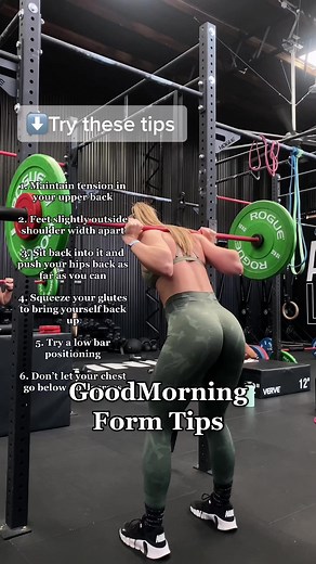 Proper Good Morning Workout Form Tips
