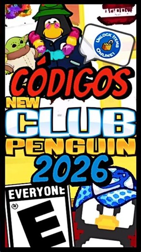 TODOS los CÓDIGOS de New Club Penguin [2026] #shorts 🤑