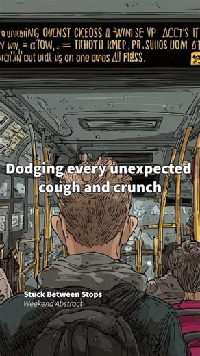 Stuck Between Stops - A song about daily commute #morningroutine #newmusic #comedymusic