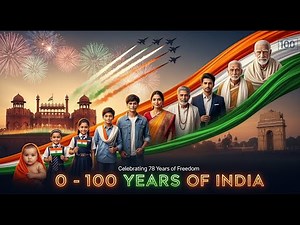 Growing Up in India – Age 0 to 100 in 4 Minutes