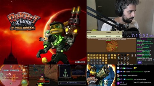 5 GAME MULTIWORLD RANDOMIZER (Ratchet 1, 2, 3, Jak 1, Crash Team Racing)