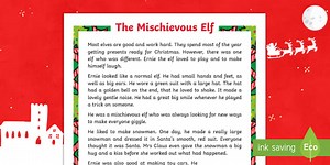 The Mischievous Elf Christmas Story