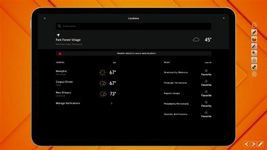 Make the most of your travel with the AccuWeather app