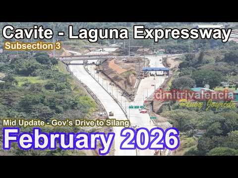 CALAX Subsection 3 - Update February 2026 | Drive Through Progress & Road Works