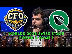 CFO vs FLY Game 1 | World Championship 2025 Swiss Stage Round 5 | CTBC Flying Oyster vs FlyQuest G1