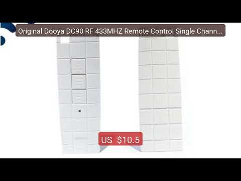 Original Dooya DC90 RF 433MHZ Remote Control Single Channel... — Top Pick 2026 | Unbeatable Price!