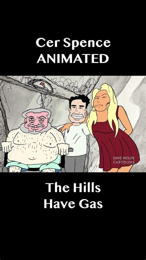 Cer Spence ANIMATED: The Hills Have Gas #cerspence #funny #elevator #meme #animation #cartoon