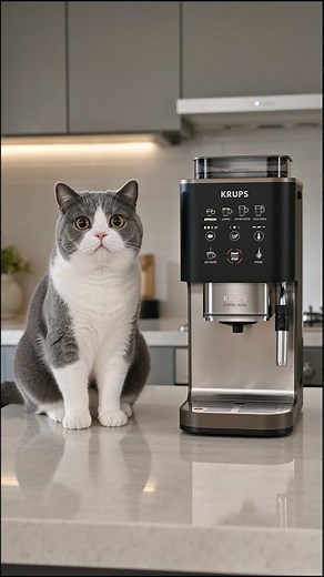 COFFEE CRUSH コーヒークラッシュ KRUPS by T-fal 【猫も気になるコーヒーマシン】｜ティファール