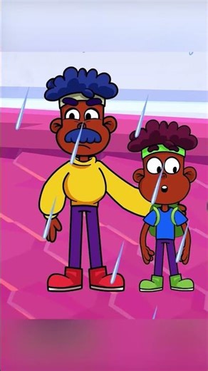 Flood Adventure for Kids! Daddy's Safety Lesson! #short