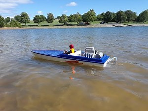 MRP Outrageous RC Drag Boat