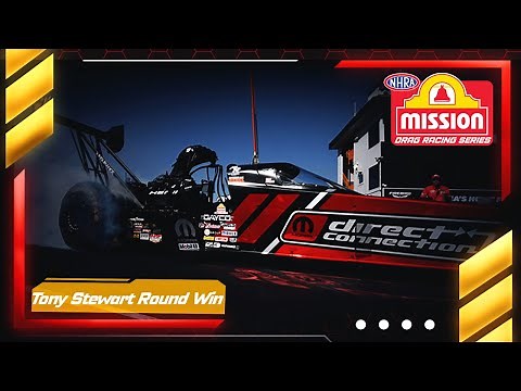 Tony Stewart earns first career Top Fuel round win