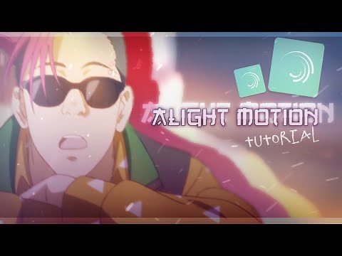 ALIGHT MOTION tutorial - basic transitions & shake(bounce)