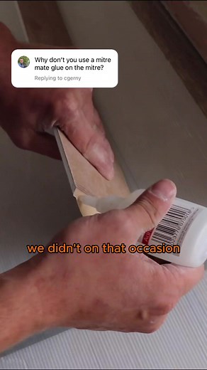 8.7K views · 12 reactions | Using a mitre bond kit  | Skirting 4 U | Facebook