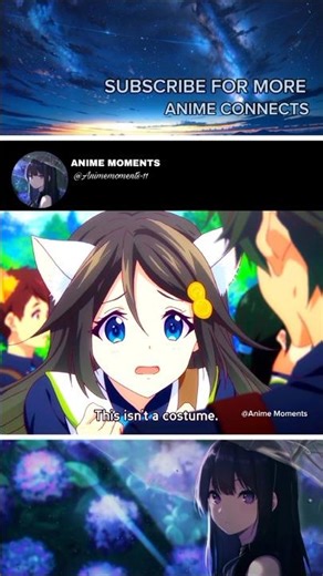 So Cute Cat 😂❤️ | #anime #animeedit