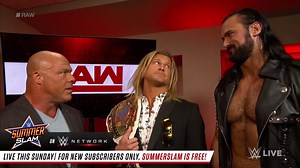 The Constable has some of his own ideas for matches on WWE Raw... | WWE