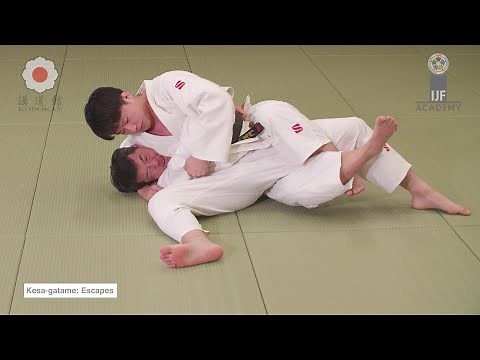 袈裟固の逃れ方 / Kesa-gatame Escapes