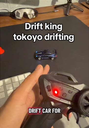 Drift mode activated 🚗💨 This RC drift car is built for smooth slides and fast turns, making every run fun to watch. Rechargeable, easy to control, and perfect for racing around at home or outdoors. #RCDriftCar #RemoteControlCar #DriftTok #ToyCars #RCFun
