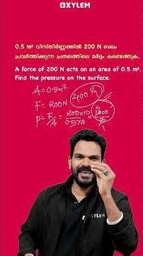 Pressure : Important Equation !!