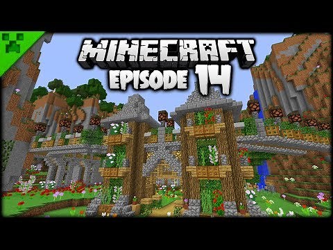 The Grand Minecraft Town Entrance! | Python's World (Minecraft Survival Let's Play) | Episode 14