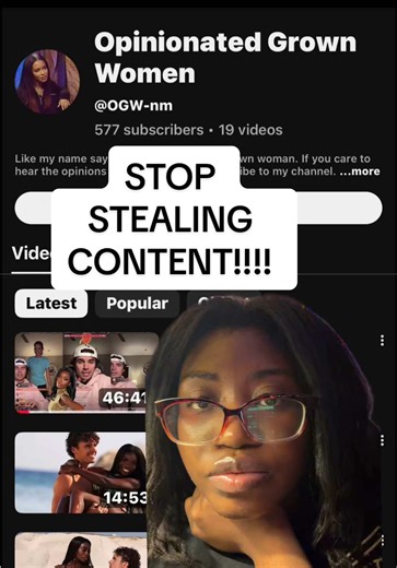 This is so ridiculous! This is your FINAL warning. #stealingcontent #loserbehavior