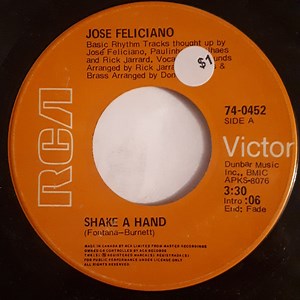 Jose Feliciano - Shake A Hand