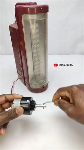 Turn a Small Motor into a Bright Emergency Light