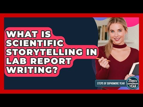 What Is Scientific Storytelling In Lab Report Writing? - Steps to Sophomore Year