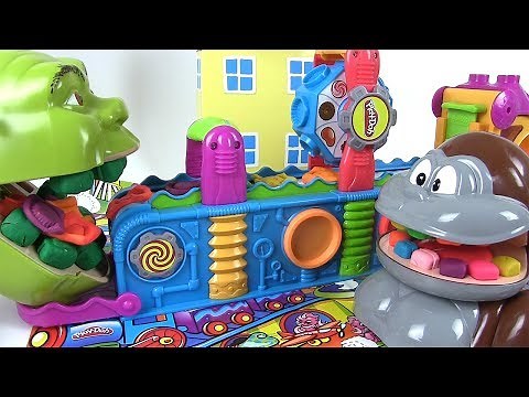 Shrek et le Singe Mangent des Gâteaux, Bonbons Play Doh le Serpentin