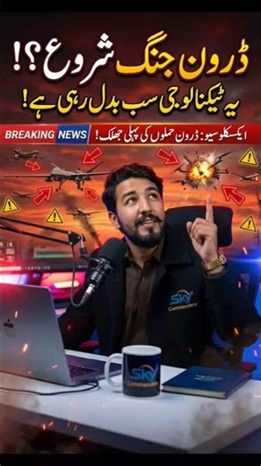 "یہ جدید ڈرون جنگ کا نقشہ بدل رہے ہیں!" #islamicnaat #hearttouchingnaat #emotionalkalam #heartfirst