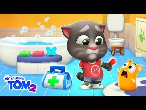 100 Farts Challenge 💨😹 My Talking Tom 2 Gameplay