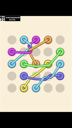 Tangled Line 3D Level 23 😵 #gaming
