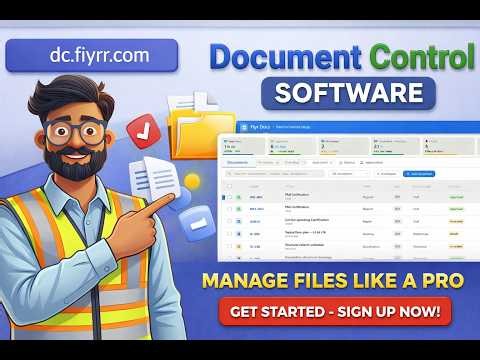 DC.FIYRR.COM – Smart Document Control Software for Construction Projects | Manage Files Like a Pro