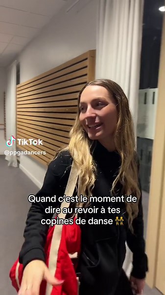 La fin de l’entraînement avec les pom-pom girls