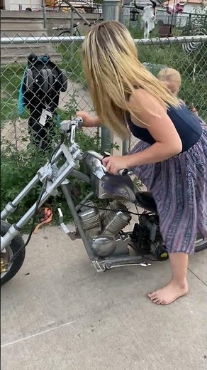 Weed Wacker Bike and Bikers of Tomorrow!