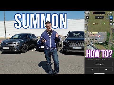 Tesla Model 3 - How to Use Summon