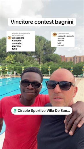 Vincitore Contest Bagnini: Contatta per Prenotazioni