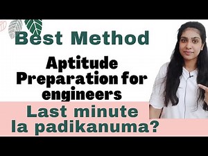 aptitude preparation TAMIL | IMPORTANT topics for aptitude tamil|aptitude test for CAMPUS PLACEMENT
