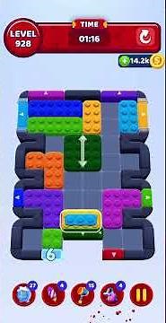 Color Block Jam - level 928 walkthrough - #gaming