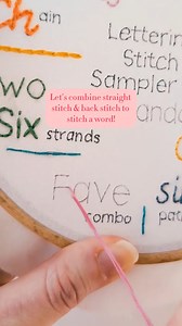 6.3K views · 44 reactions | Let's combine straight stitch & back...
