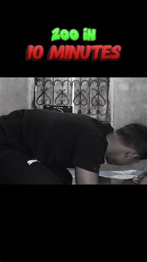 200 Pushups in 10 Minutes ! Can i Do this?
