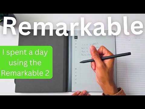 I used the reMarkable 2 for a full day...My Thoughts