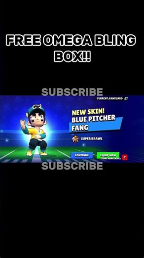 FREE OMEGA BLING BOX!! #Shorts #BrawlStars #Brawlstarsgame #fyp