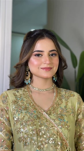 Imaan Jarral on Instagram: "Event glam done right ✨ @amberandsehr.thesalon 🤍 event makeup | luxury glam | pakistani salon | high glam | beauty content"