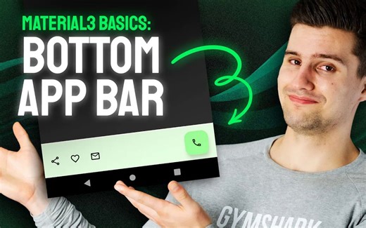 Bottom App Bars - UX With Material3