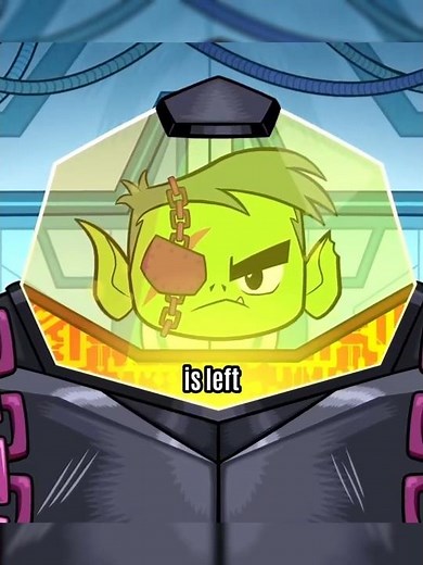 Beast Boy Became a Cyborg