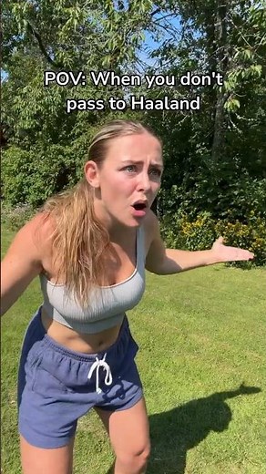 POV: When you don't pass to Haaland