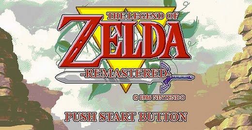 The Legend of Zelda unofficial remaster released for NES Emulator, Mesen