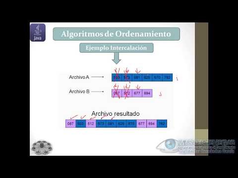 60 - Algoritmo de Ordenamiento por Intercalación, Teoría (EDDJava)