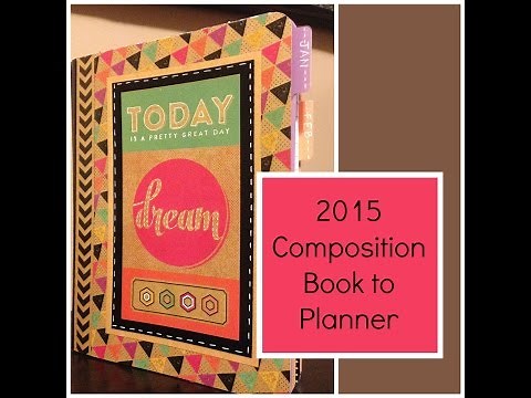 Composition Book to Planner Part One